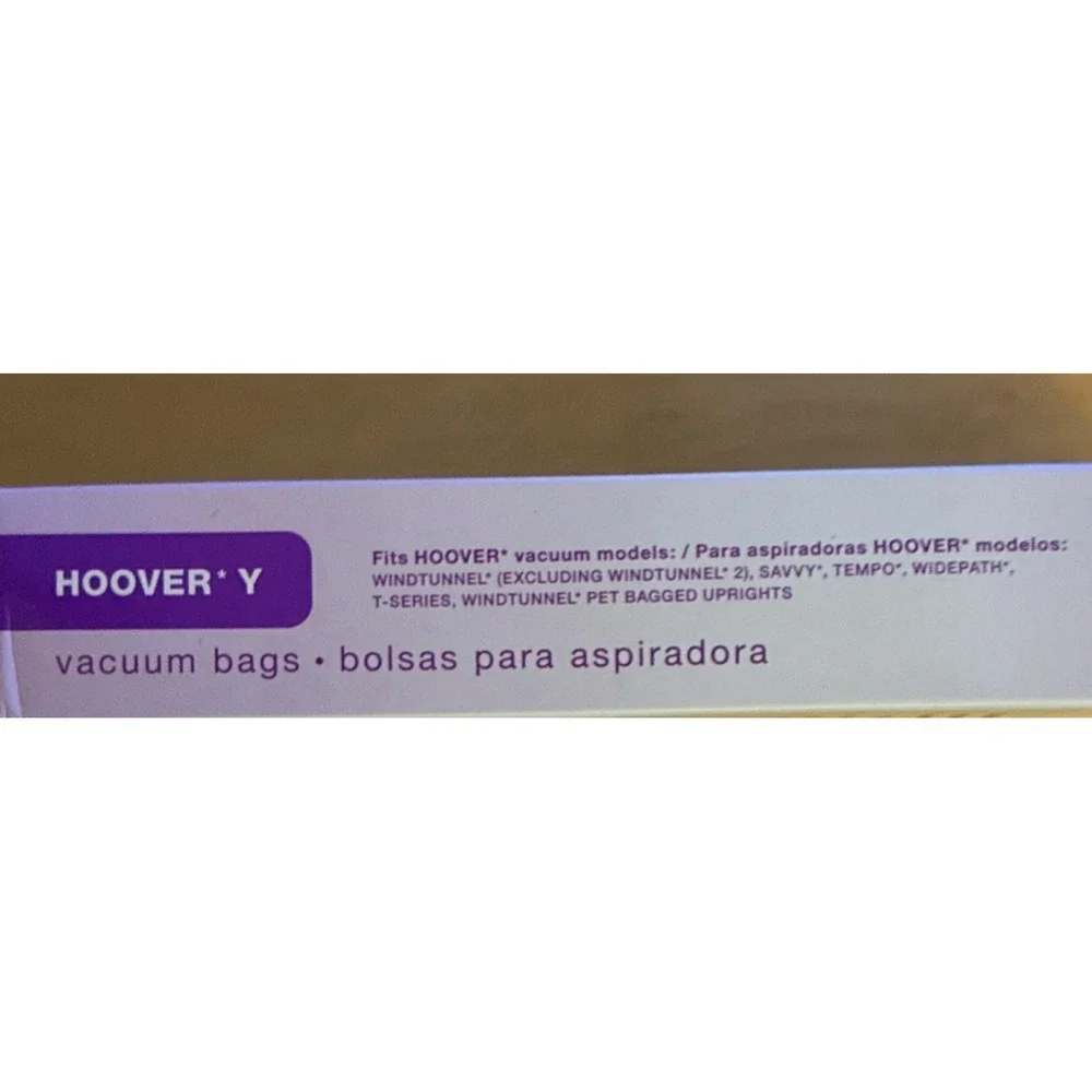Febreze Hoover Y Vacuum Cleaner Bags 3 Pack Premium Allergen Filtration*READ